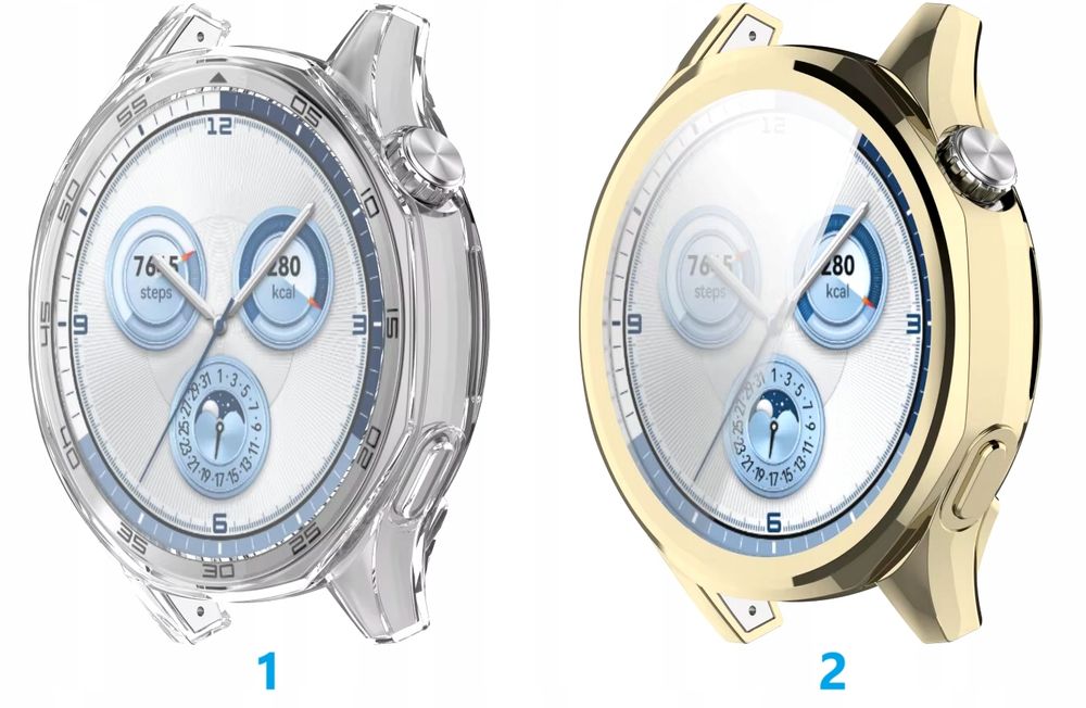 Etui Ochronne Silikonowe 2w1 do Huawei Watch GT 5 41mm Elegant |KOLORY