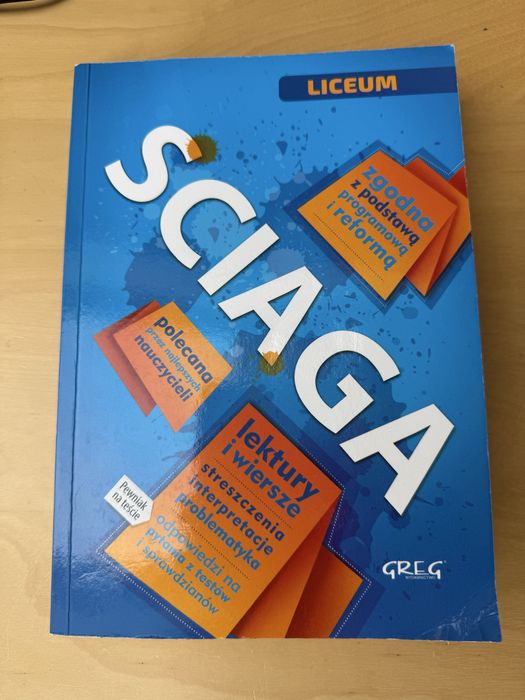 Ściąga język polski liceum