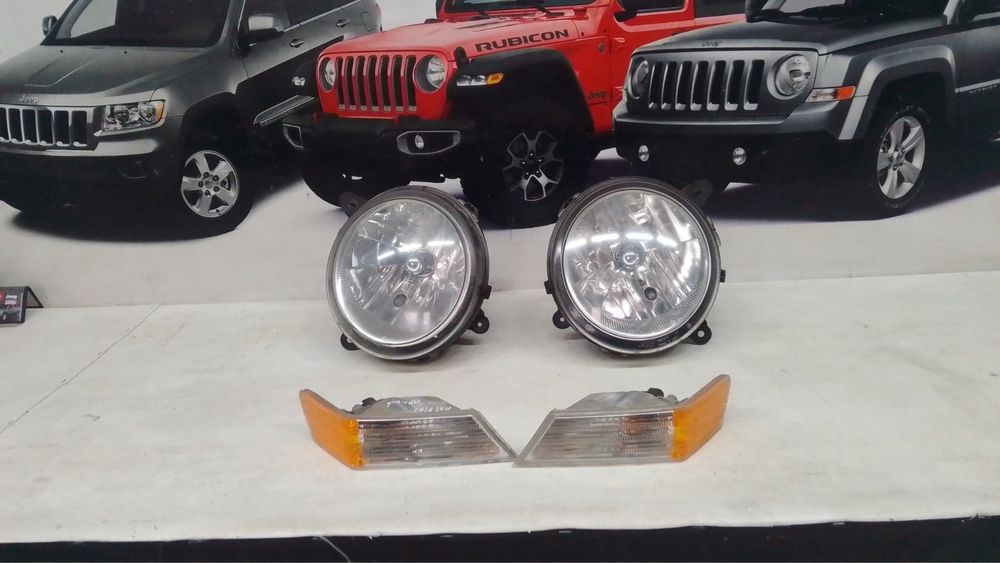 Оптика Фари поворотники Jeep Patriot 2007-2017 Європа