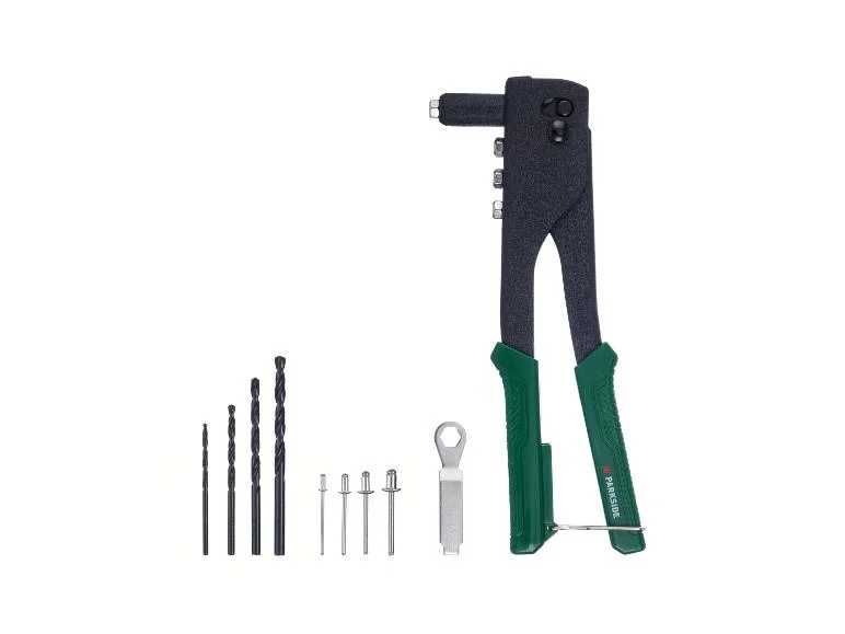 Nitownica z zestawem nitów zrywalnych Parkside