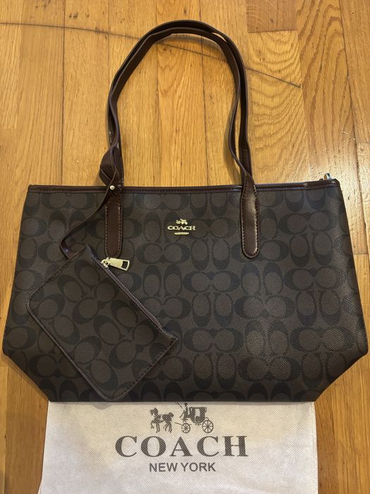 Coach Mala Castanha Escura