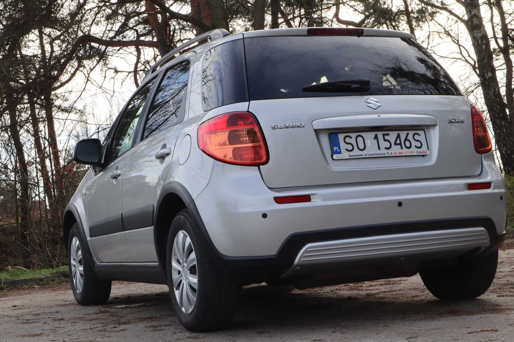 Suzuki SX4 Comfort, sprawny, zadbany, srebrny, 1.6, Benzyna+LPG