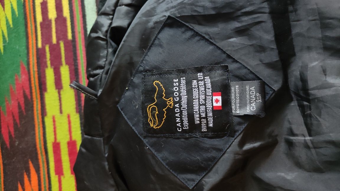 Canada Goose Snow mantra куртка парка S-M