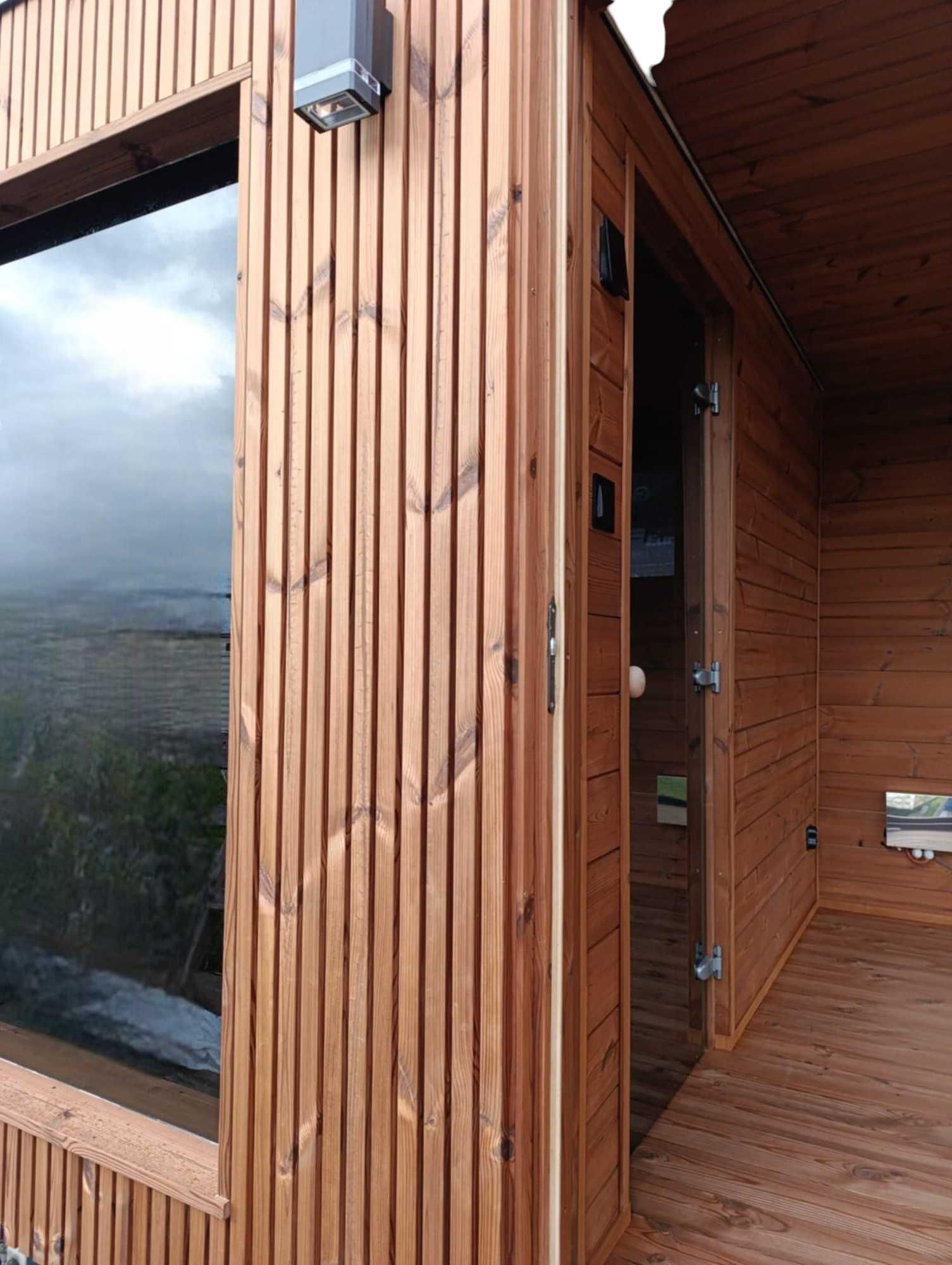 Sauna Ogrodowa LUX z przebieralnią