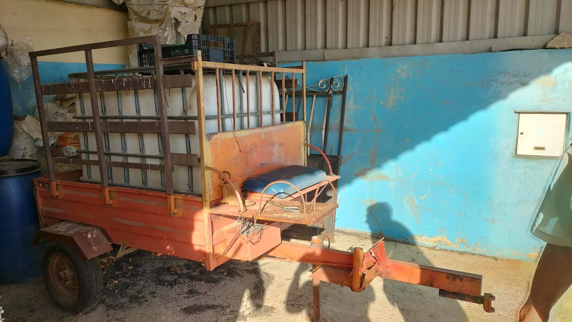 Reboque de tractor - usado