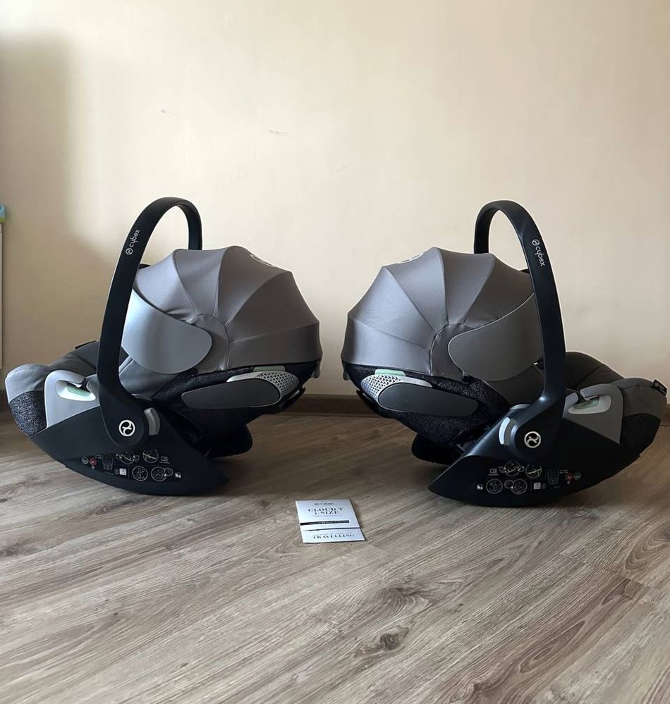 Cybex Cloud T Mirage Grey Сайбекс автолюлька