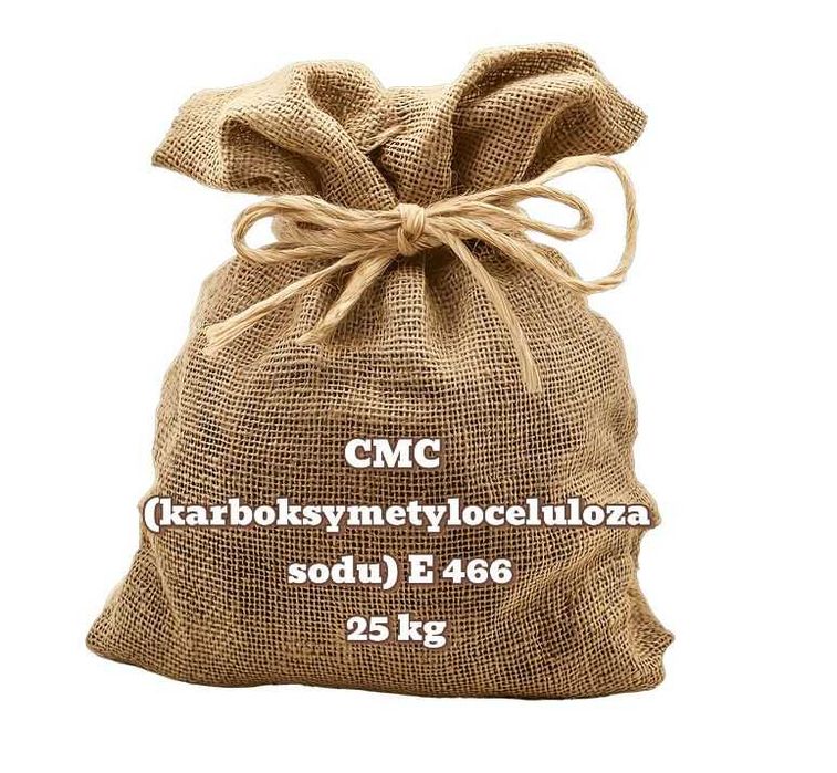 CMC (karboksymetyloceluloza sodu) E 466 25 kg HURT