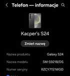 (Odbior osobisty) SAMSUNG S24