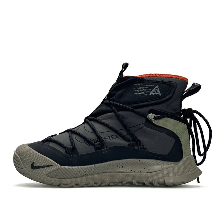 Чоловічі кросівки Nike ACG Air Terra Antarktik Fur Khaki Black