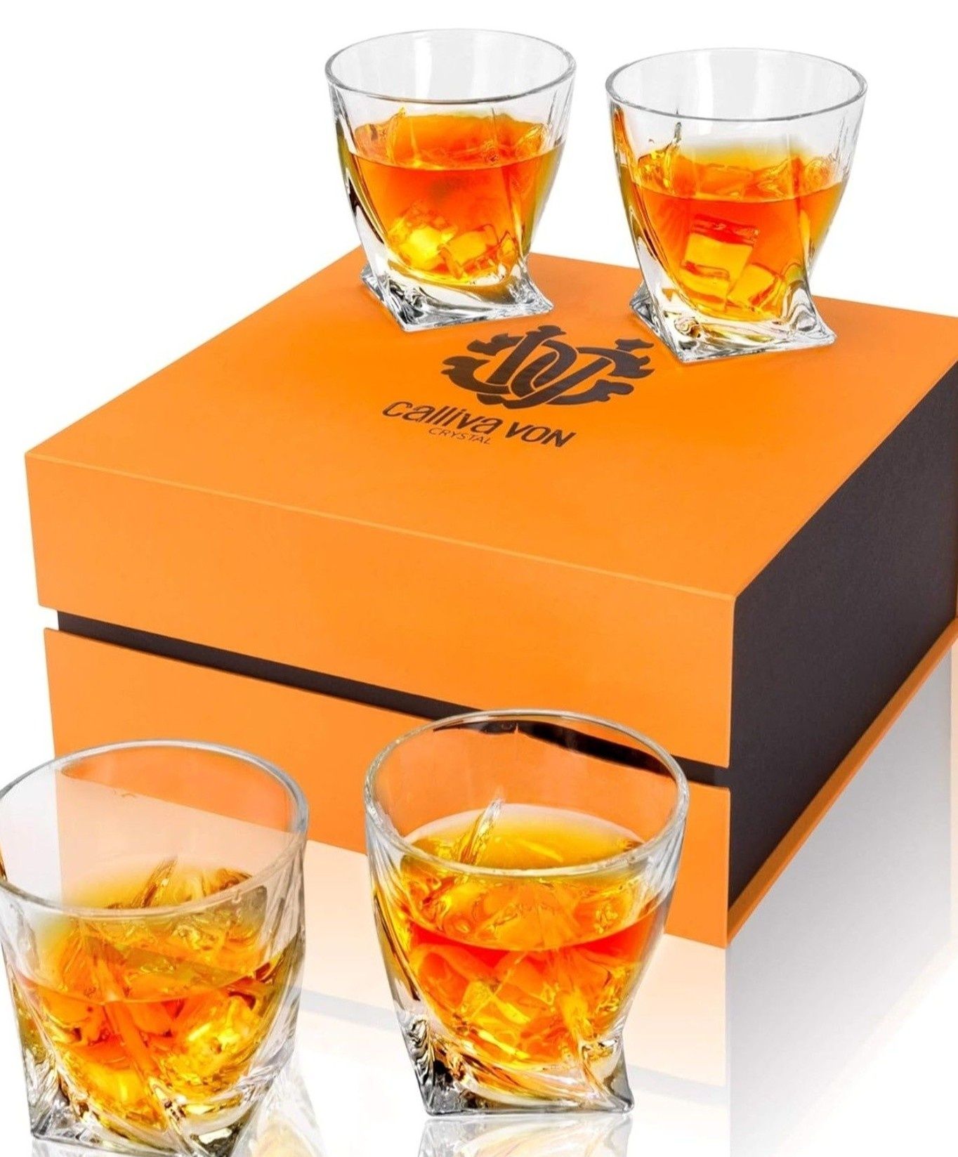 Szklanki do whisky CALLIVA VON zestaw NOWY.