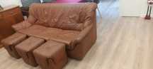 Sofa/cama + 3 Puff