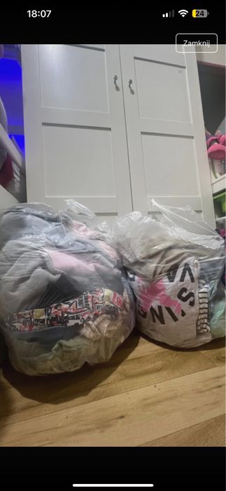 Worki ubran cena koniecznie do negocjacji