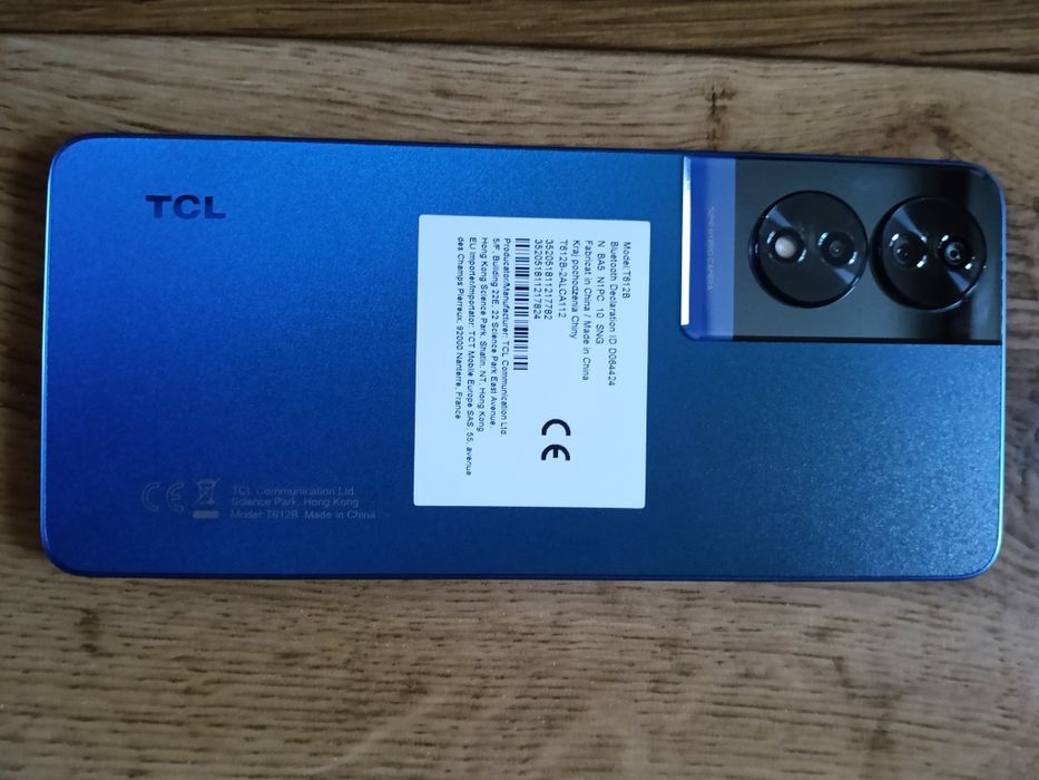 Sprzedam smartfon TCL 40 Nxtpaper 8/256GB 6.78", niebieski, jak NOWY!