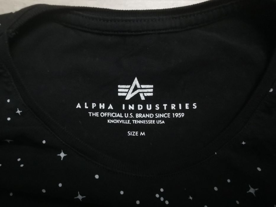Tshirt Alpha industries. NASA. rozm M