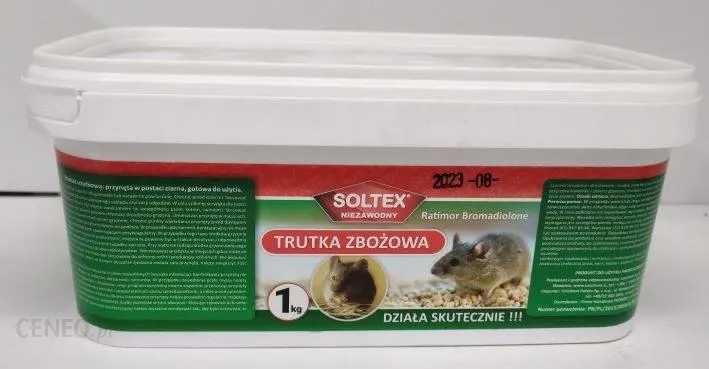 Trutka zbożowa na myszy i szczury SOLTEX 1kg