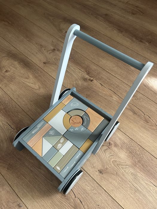 Carrinho com blocos - Ocean - Little Dutch