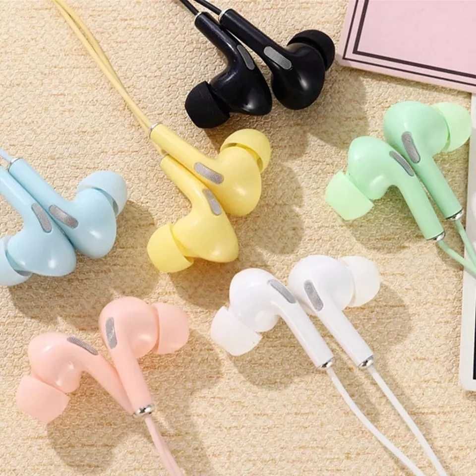 Проводные наушники Macaron с микрофоном Samsung/Huawei/xiaomi Новые