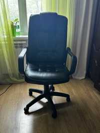 Кресло офисное натуральная кожа
