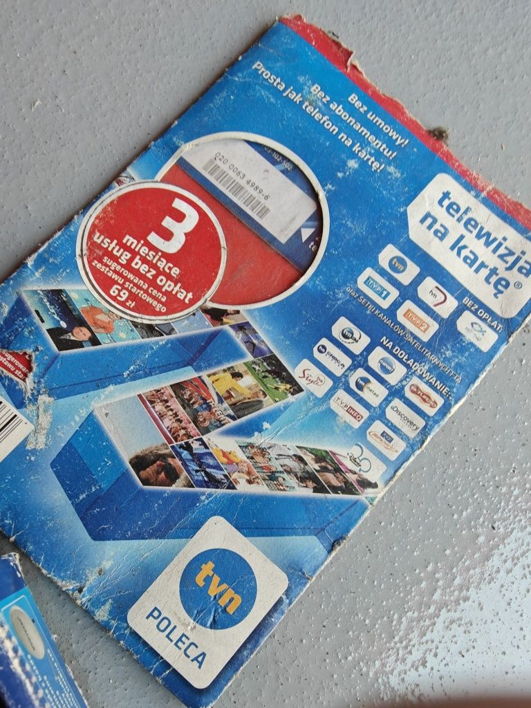 Dekoder telewizja na karte z kartą Globo satelitarny fta