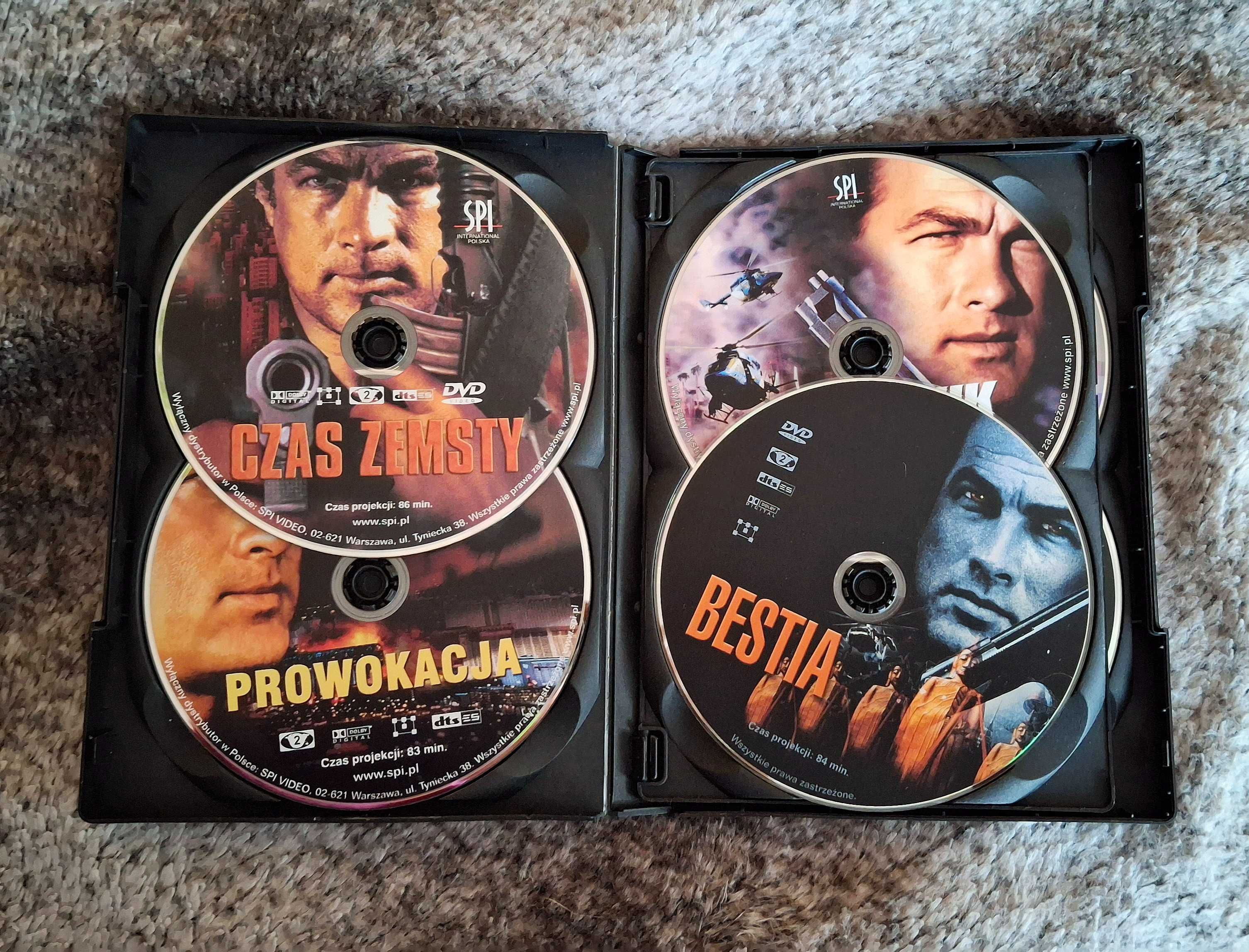Steven Seagal kolekcja 5 filmów na DVD