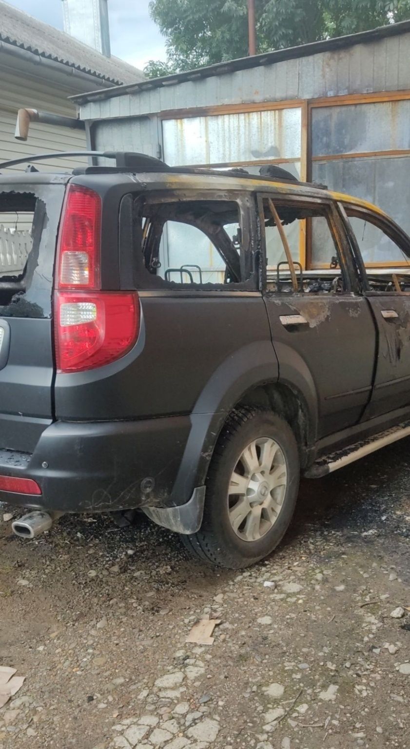 Great Wall Hover H2 після пожежі