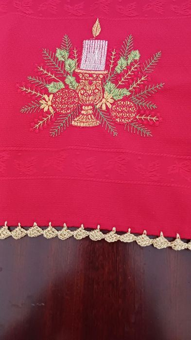 Pano de cozinha de natal