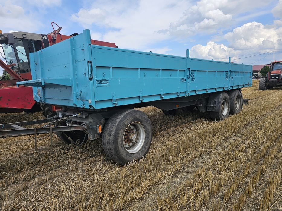 Przyczepa wywrotka 3 strony KUMLIN 3 osiowa 18t 1