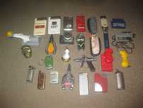 Lote de 91 Isqueiros/Todos Diferentes!