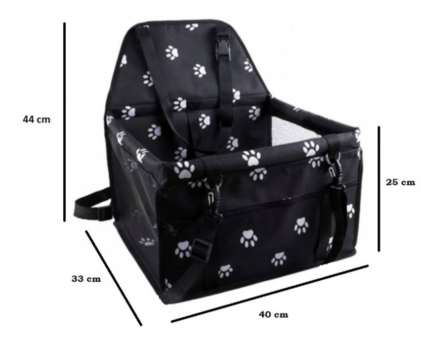 Transporter dla psa kota fotelik do samochodu Duży mata na siedzienie