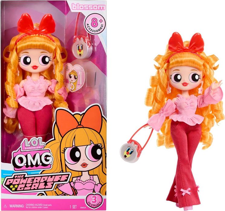ЛОЛ Суперкрошка Блоссом LOL Surprise OMG The Powerpuff Girls Blossom