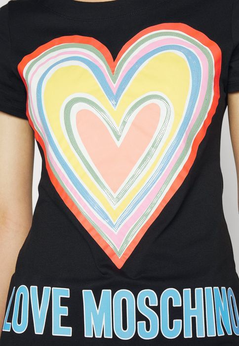 Sukienka z dżerseju Love Moschino 42
