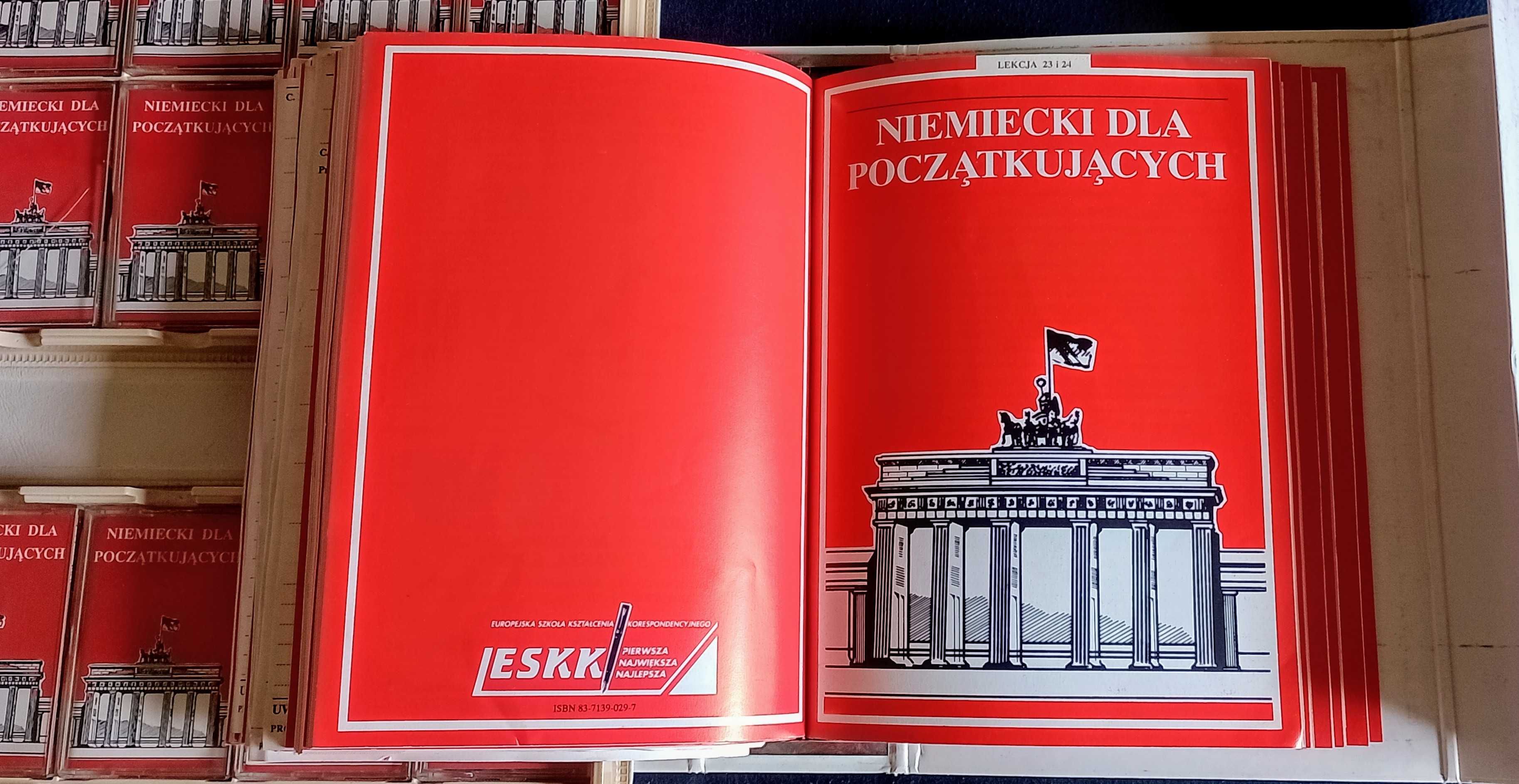 ESKK Niemiecki dla początkujących lekcja 1-32 + kasety komplet