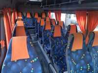 Fotele siedzenia 19szt Bus Autobus Mercedes Sprinter Iveco Daily Renault Master Zasłonki panorama szyby