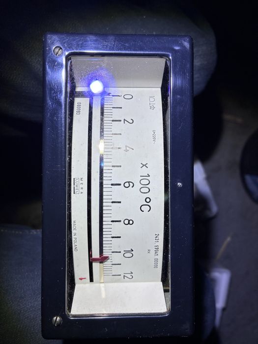 analogowy regulator temperatury typu RK MERA-LUMEL 1980r