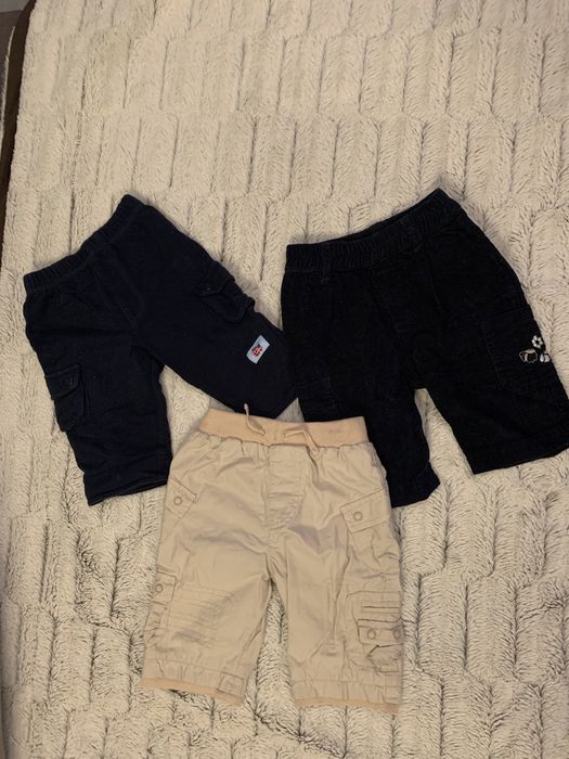 Spodnie niemowlęce 0-3 mc 3 szt, George, England