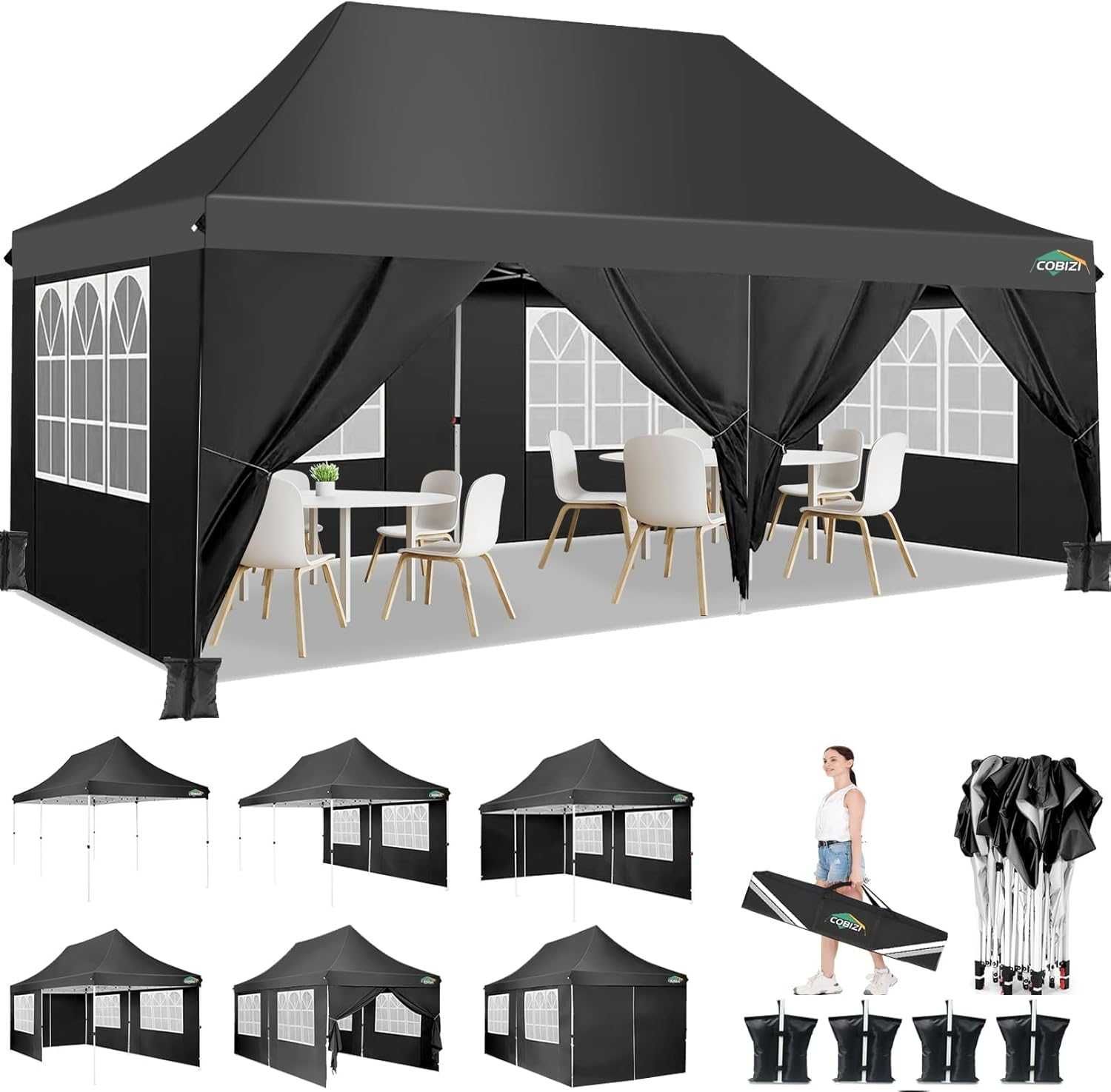 Namiot ogrodowy/pergola/pawilon/wiata/altana/ zadaszenie 3x6M !A3007!