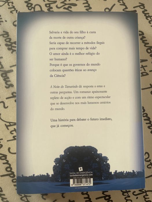 Livro A Noite do Tamarindo