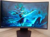 Monitor LG UltraGear 27GS60QC 27cali 2560x1440px 180Hz 1ms zakrzywiony