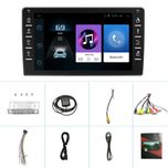 Rádio android 8 polegadas WiFi GPS Bluetooth FM MirrorLink Novo