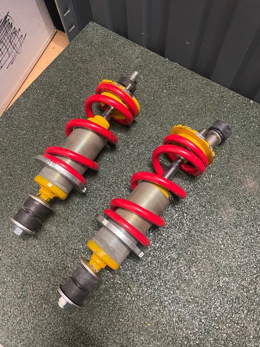 Amortyzatory gwintowane Fiat 126p swap, tuning tył