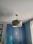 Lampa wisząca sufitowa abażur żyrandol