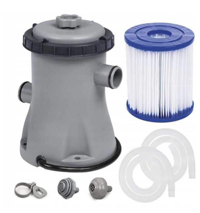 Bestway Pompa filtrująca do basenu 1249 l/h 58381