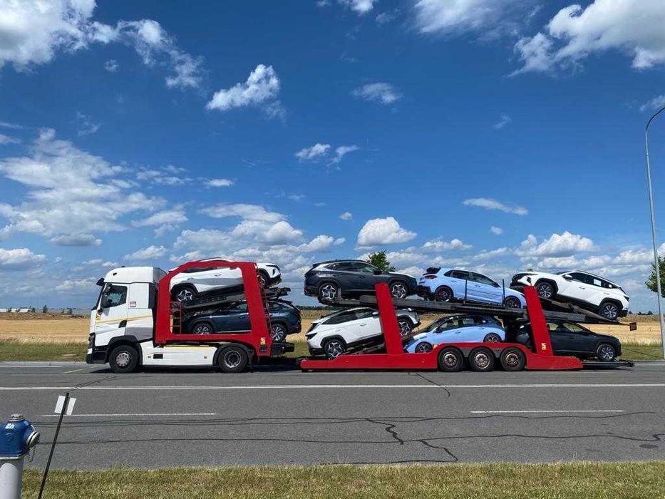 Transport aut/Laweta/Autotransporter/Niemcy/Belgia/Holandia/Francja/UA