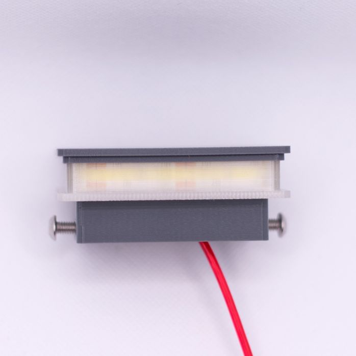 Lampa led ogrodzeniowa na słupek 40x60