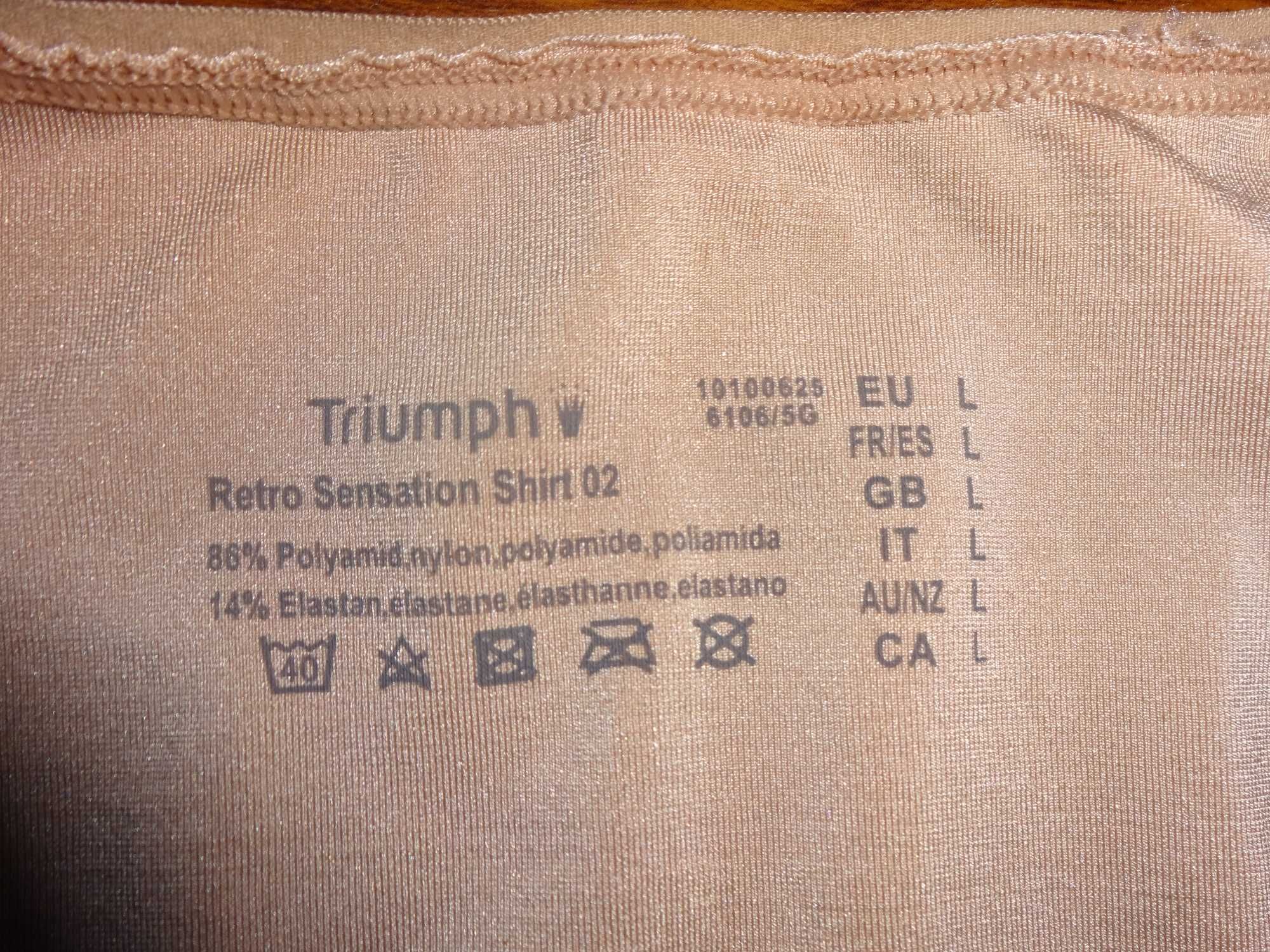 TRIUMPH Retro Sensation  koszulka cielista korygująca wyszczuplająca L