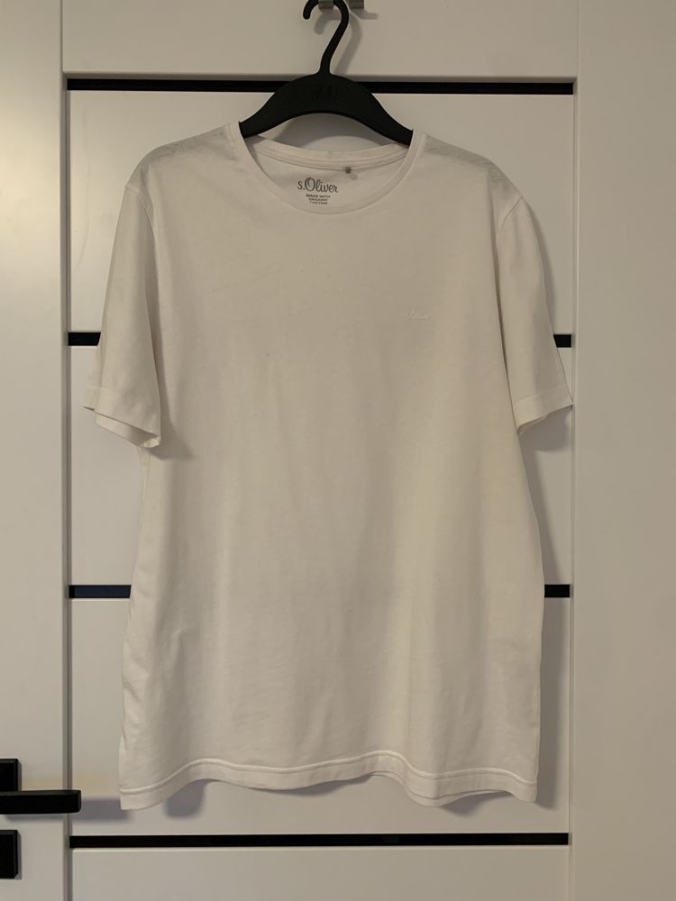 Biały T-Shirt S.Oliver