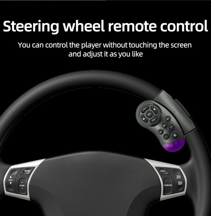 Автомагнітола 4022D Bluetooth екран 4,1 USB FM SD Divx +пульт на кермо