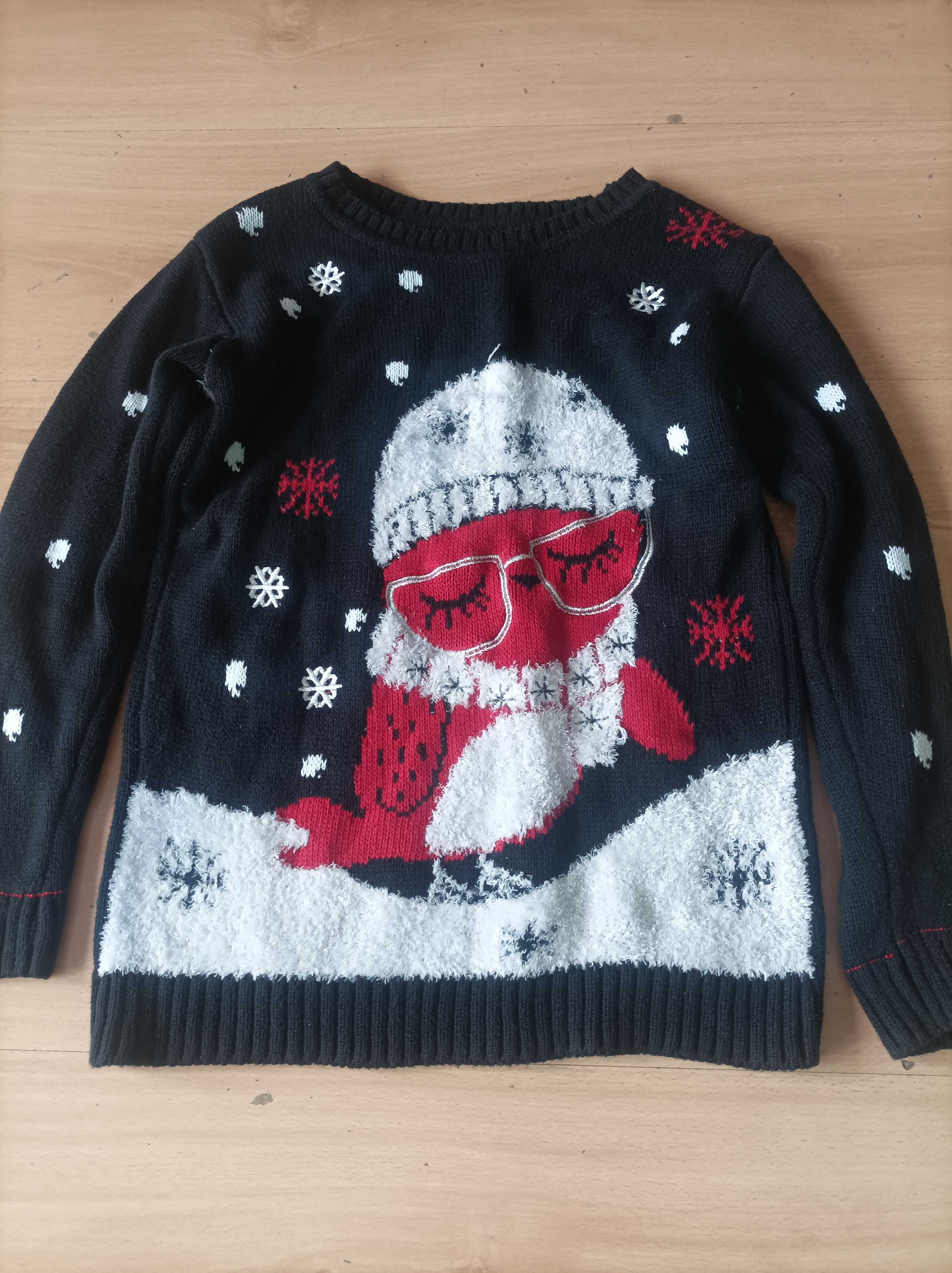Sweter świąteczny dla dziewczynki