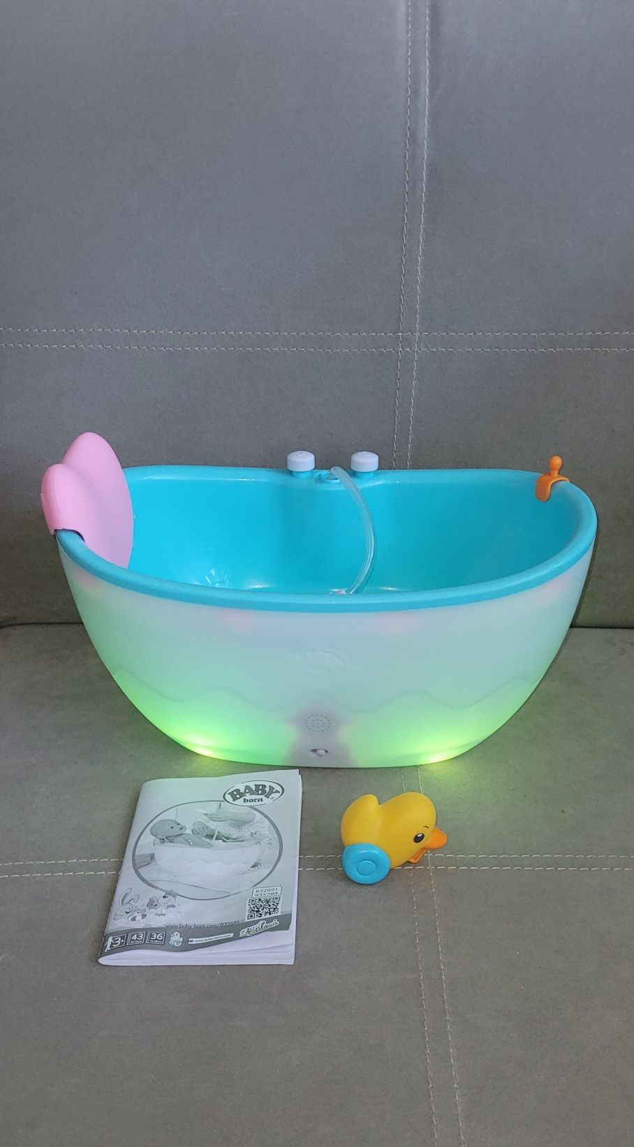 Zapf Creation Baby Born – Interaktywna Wanna do Kąpieli dla Lalek