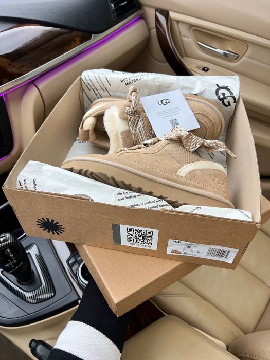 Нові! Жіночі зимові ботинки черевики UGG LowMel хутро